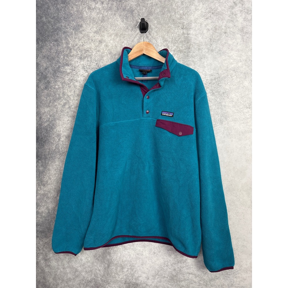 Patagonia Men's Lightweight Synchilla Snap-T Pullover Size Large